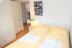 'Dsa zweite Schlafzimmer mit kleinem Doppelbett (140 x 200)'