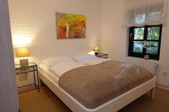 Das zweite Schlafzimmer mit Doppelbett 160x200cm ohne Futeil und...