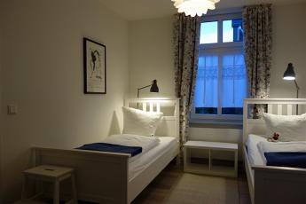 Das zweite Schlafzimmer, neu mbliert mit zwei Einzelbetten a 90x200cm....